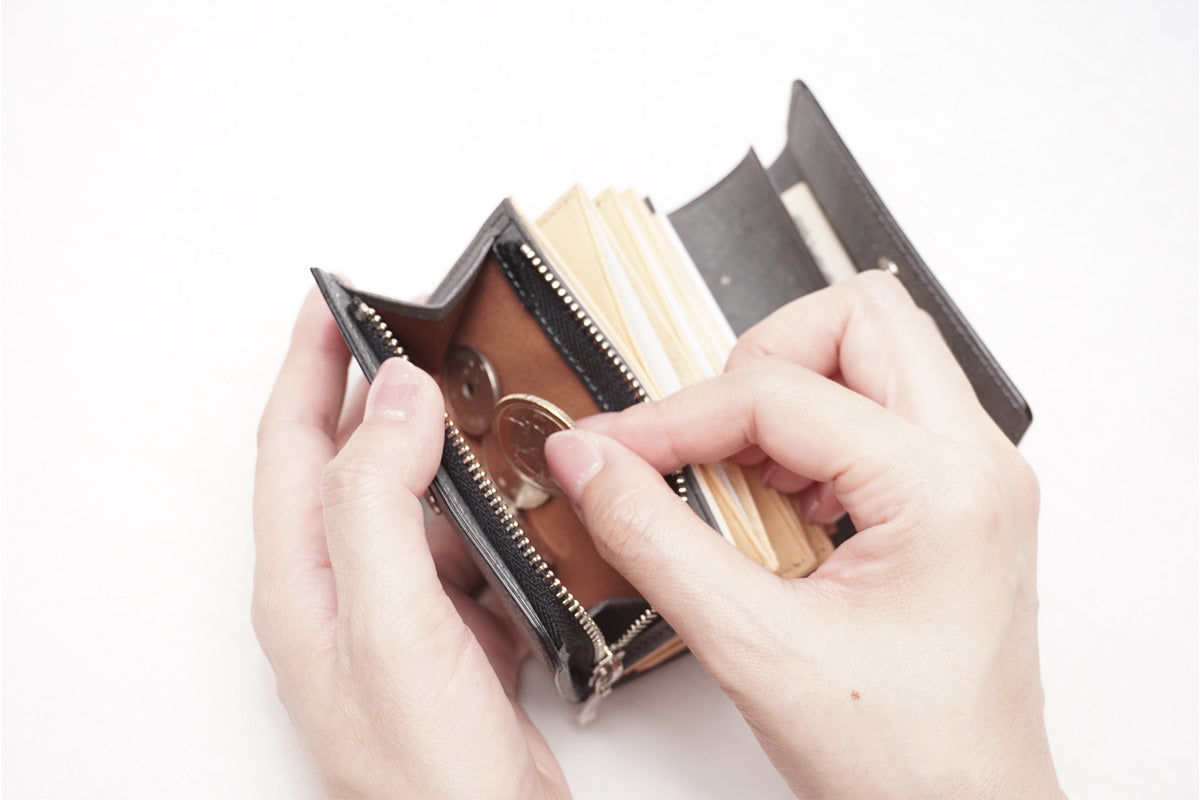 ジャーマンリサイクル 三つ折り財布 CH-194