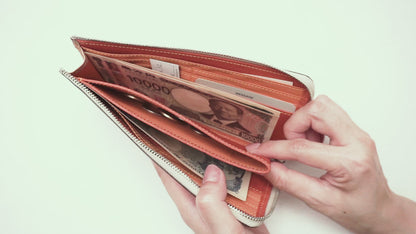 ジャーマンリサイクル L字ファスナー長財布 CH-192